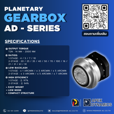 Planetary Gearbox รุ่น AD series